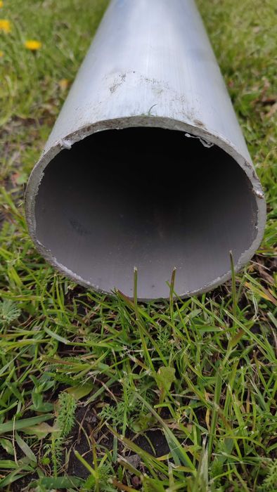 Rura aluminium aluminiowa 118/112mm #3,0mm, L=3mb, 20 szt. (60mb)