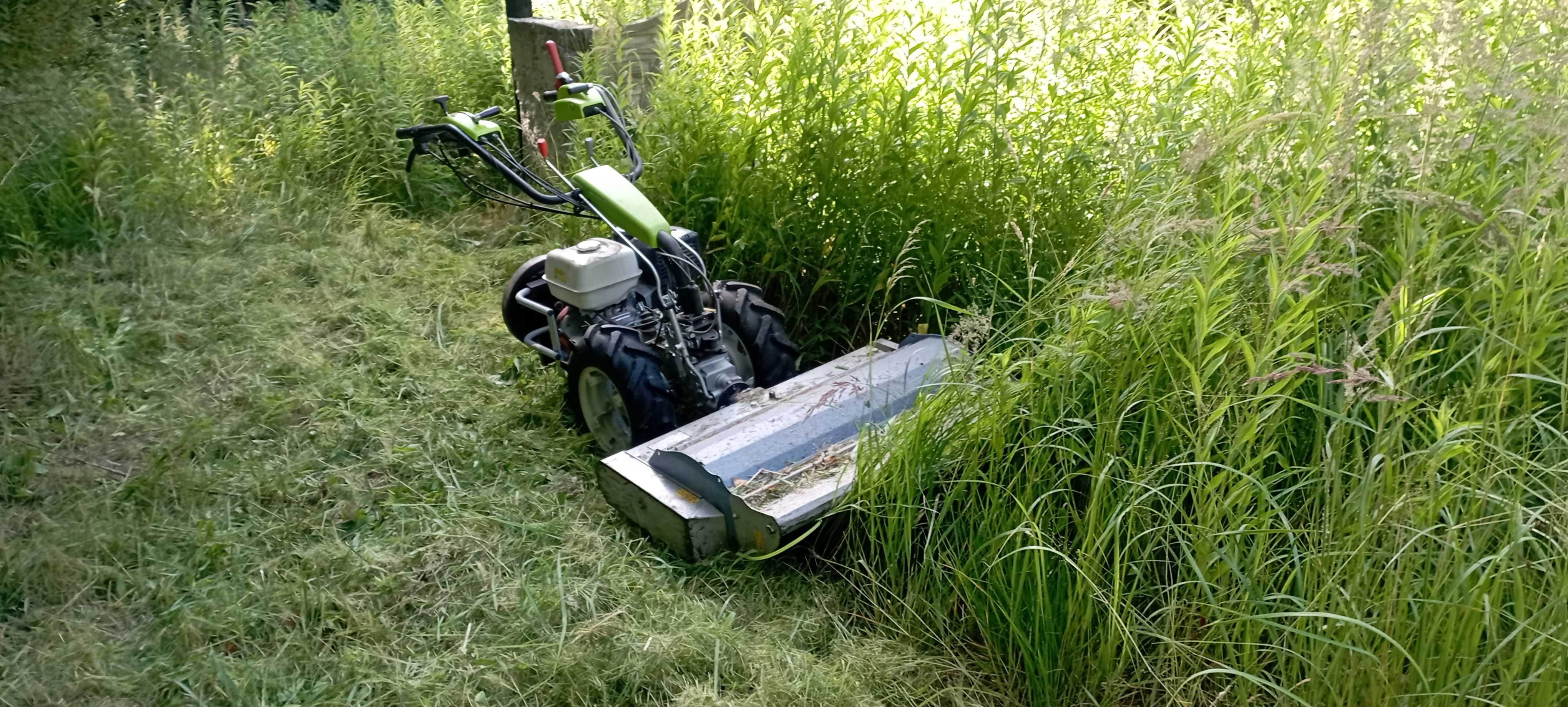 Glebogryzarka separacyjna kosiarka bijakowa  koszenie  aerator rurkowy