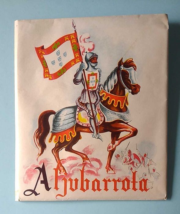 RARA Caixa de Envelopes de Carta "ALJUBARROTA" anos 50, novos sem uso.