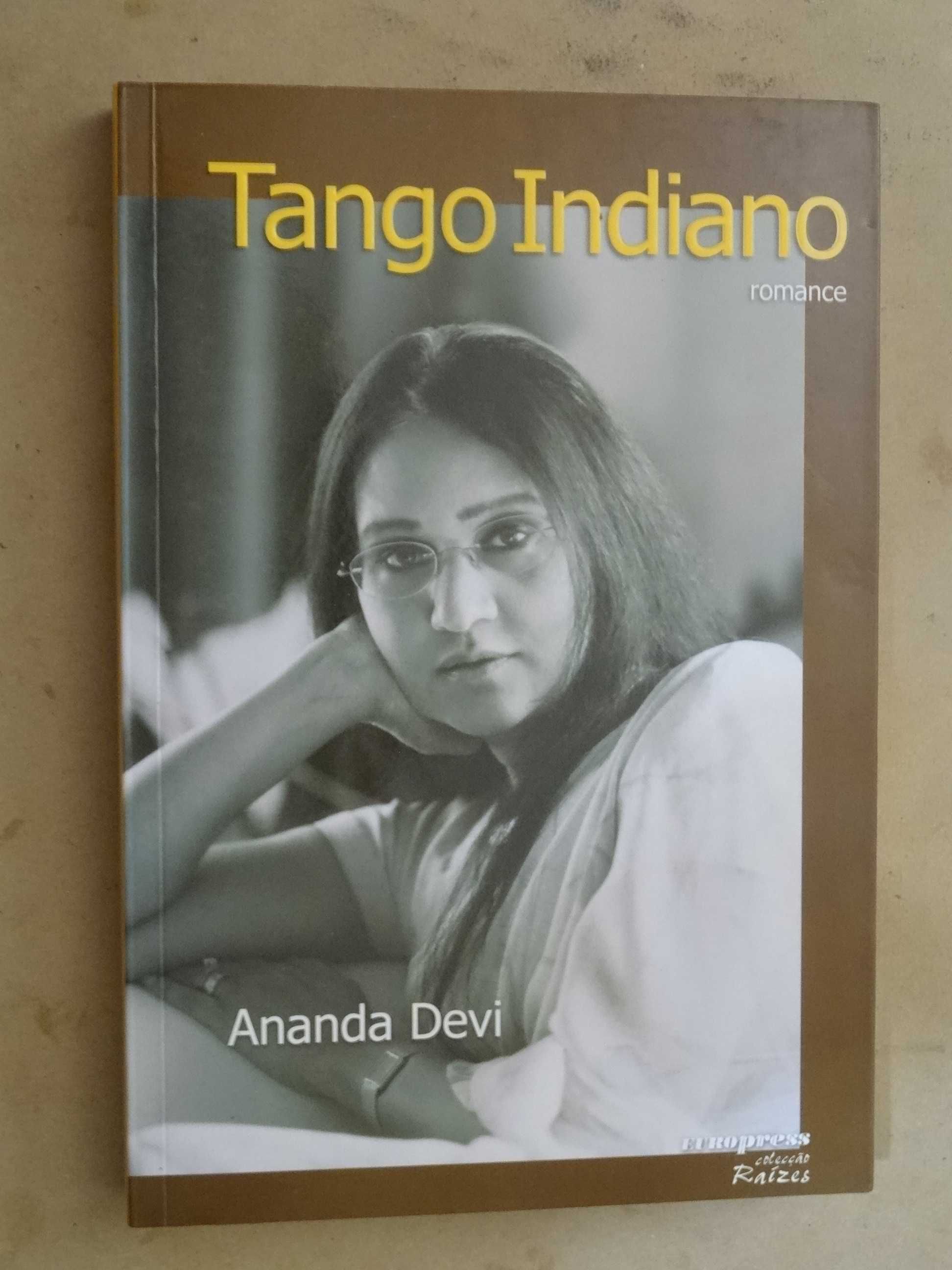 Tango Indiano de Ananda Devi - 1ª Edição