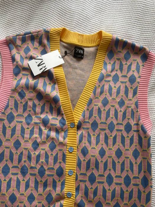 Zara жилетка в’язана