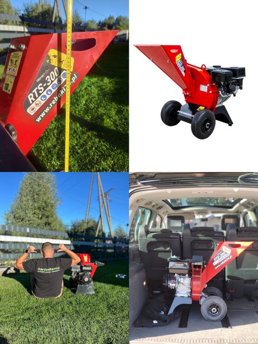 Mały Rębak rozdrabniacz do gałęzi wypożyczalnia