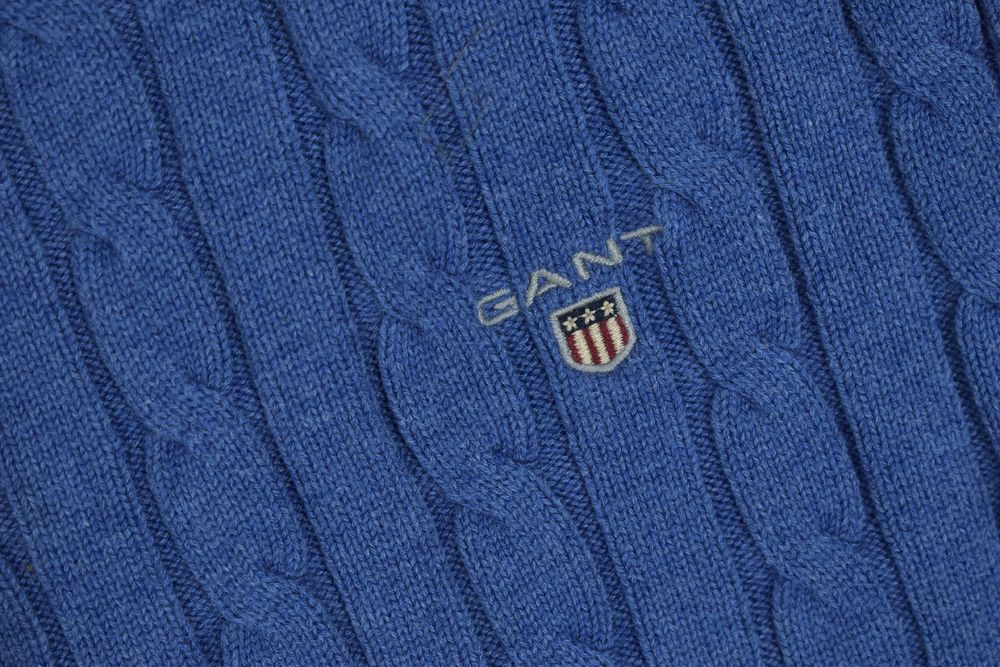 Gant Bawełniany Sweter Męski Warkocz L