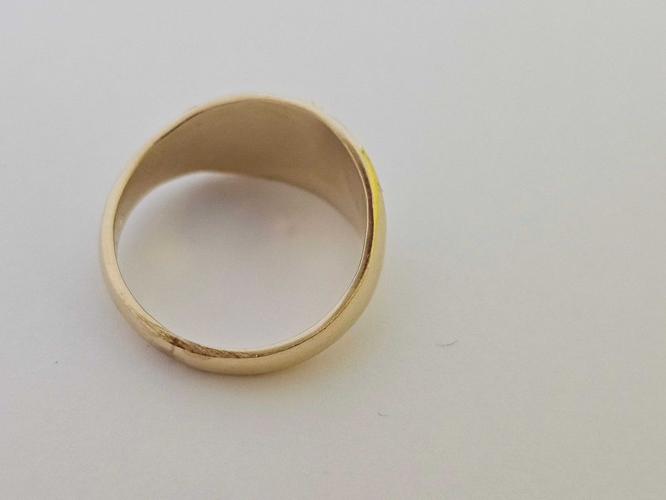 sygnet złoty 14k 585 r25 *9,42g*  NOWY