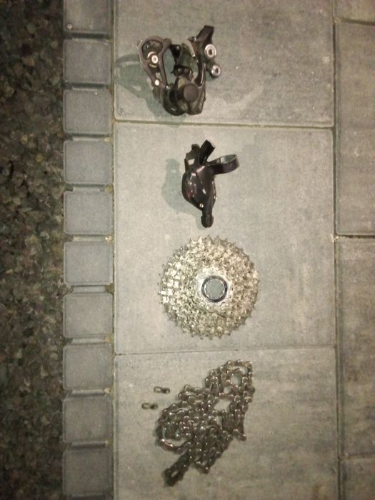 Napęd 9rz Shimano sram kcm dh fr