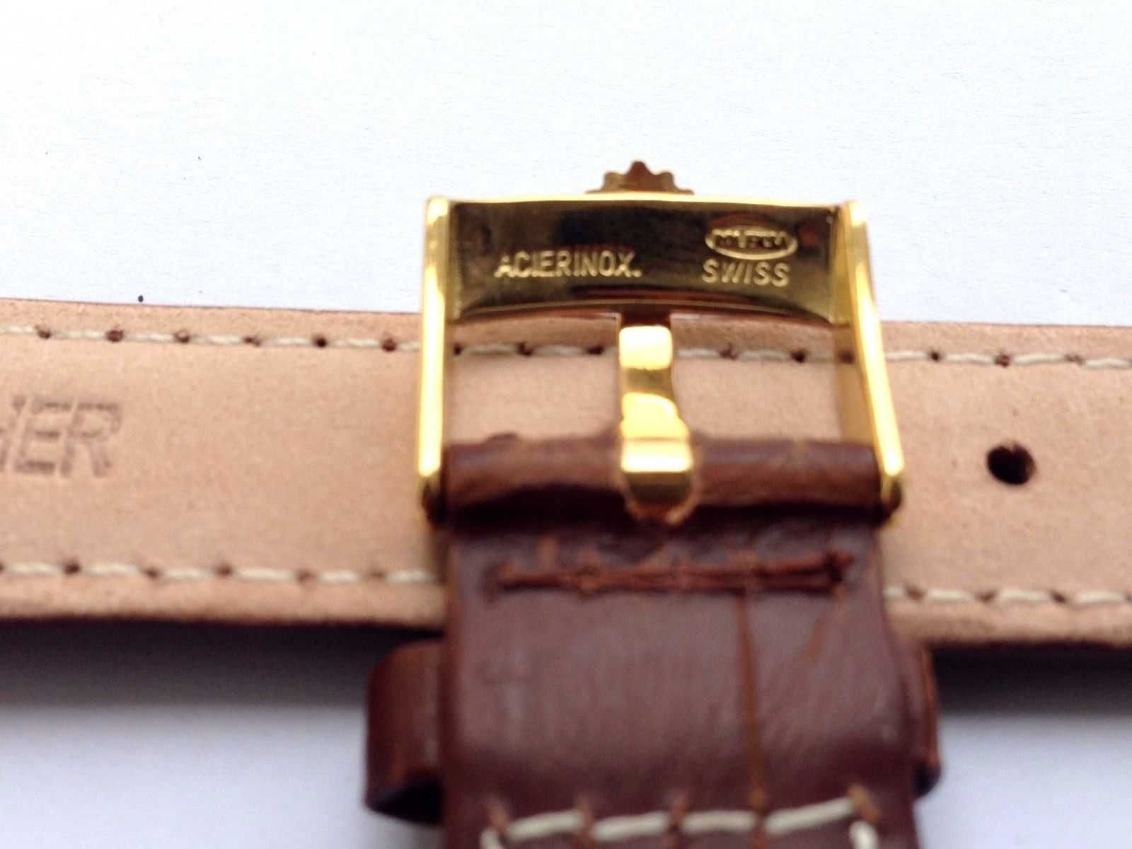 Sprzączka klamra 16mm 18mm 20mm do zegarka rolex srebrna złota połysk