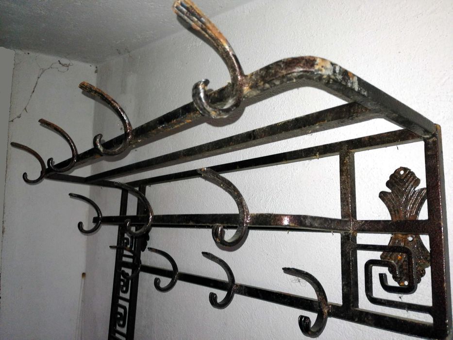 Piękna Garderoba Metaloplastyka Wieszak ścienny do odmalowania