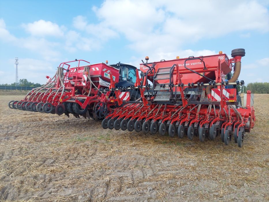 Usługi rolnicze Koszenie zbóż kukurydzy Siew pasowy STRIP TILL S