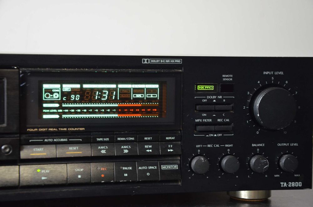 ONKYO TA-2800 Integra Magnetofon Deck Super Stan OKAZJA