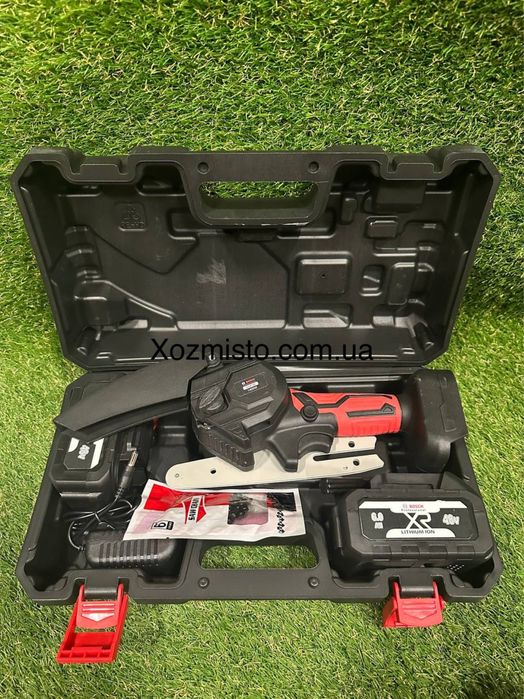 Акумуляторна міні пила Bosch GSR190W безщіткова шина 15 см Бош 48V/6Аh