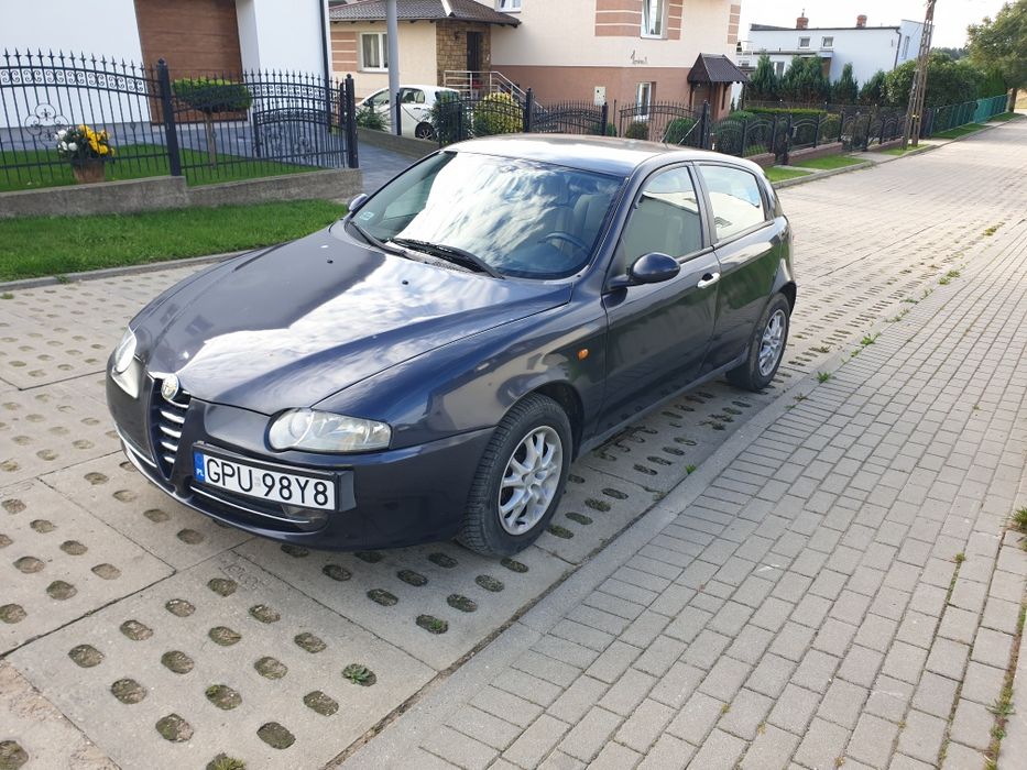 Alfa 147 1.6 gaz 2004 rok 120 km.