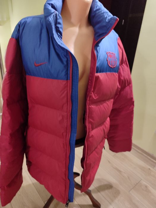 Kurtka męska puchowa nike FC Barcelona