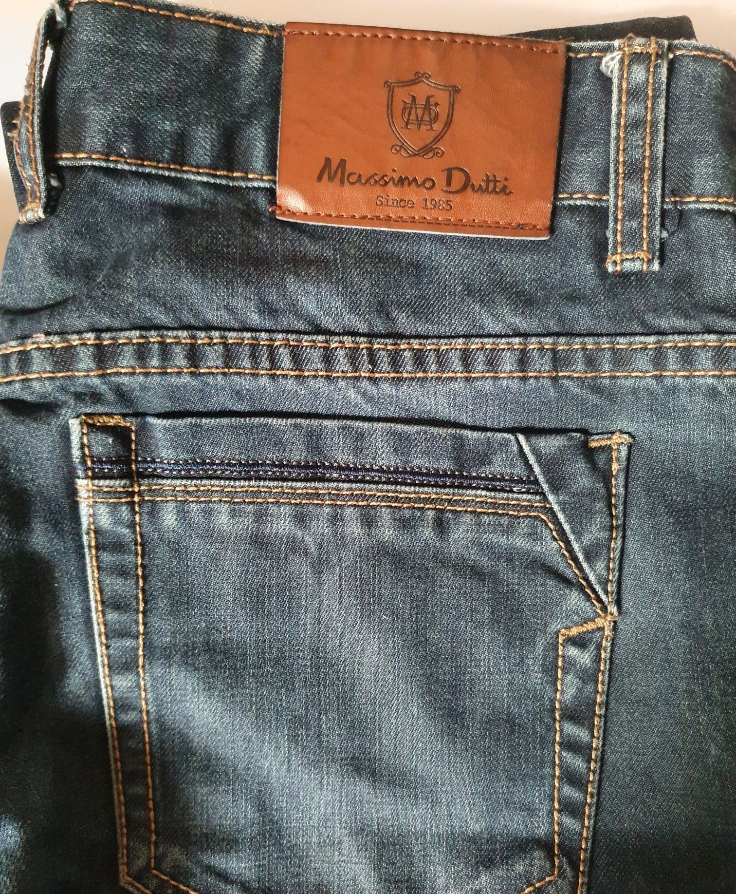 Spodnie jeansowe męskie Massimo Dutti