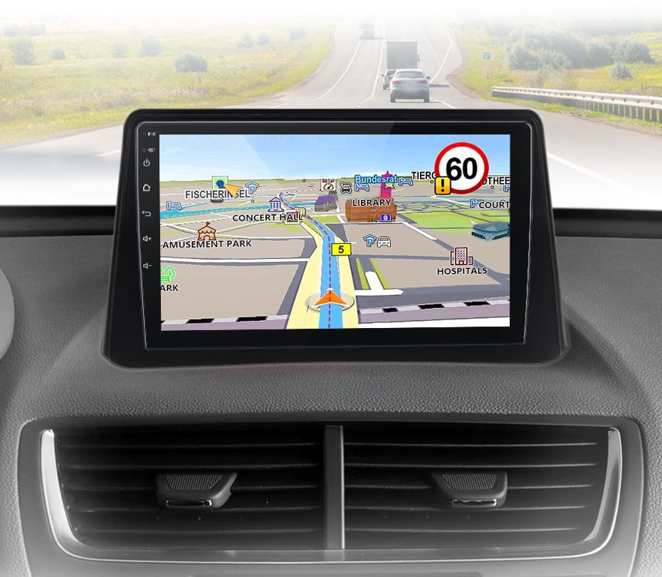 Rádio android 9" Opel Mokka 2012-16 Carplay GPS WiFi 1/32GB + CANBUS