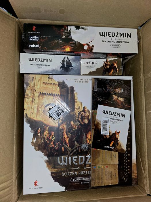 Gra planszowa Wiedźmin Ścieżka Przeznaczenia ALL-IN