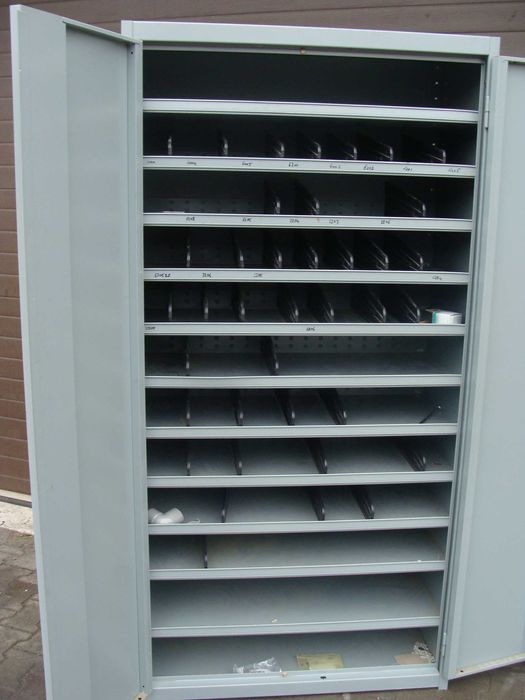 Szafa warsztatowa stalowa 12 półek