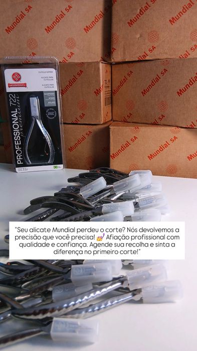 Afiações de Alicates e Tesouras profissionais