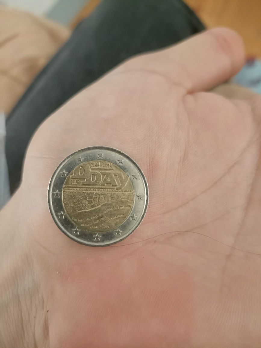 Moeda comemorativa de 2 euros "D"day