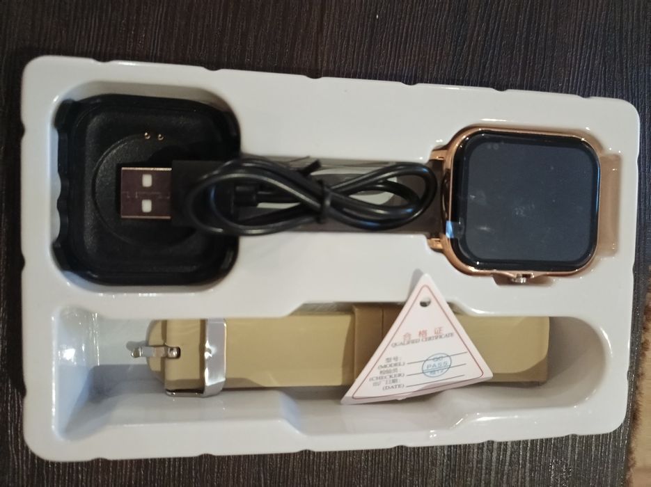 Смарт-годинник Lige Y13 BW0242 наручний Gold