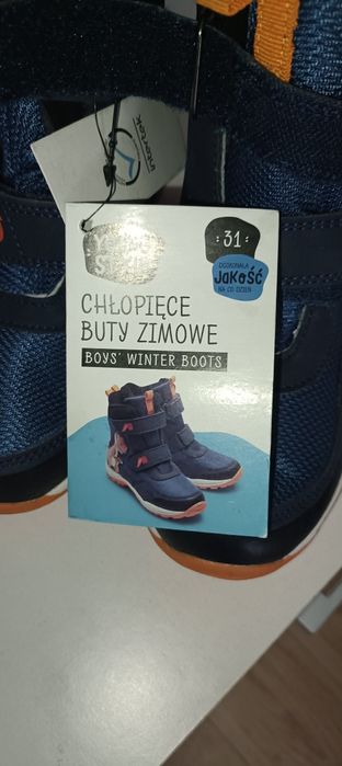 Buty zimowe rozmiar 31