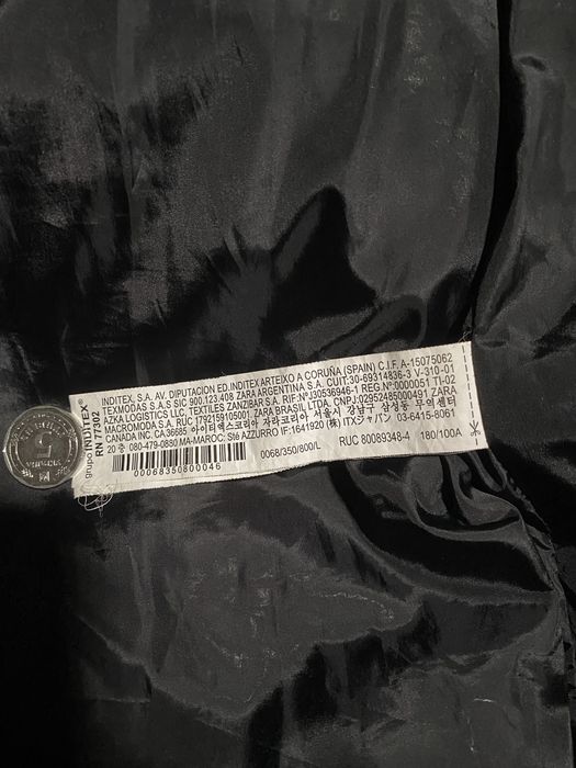 Zara puffer Пуховик Зара [L] sk8 y2k opium gorpcore archive