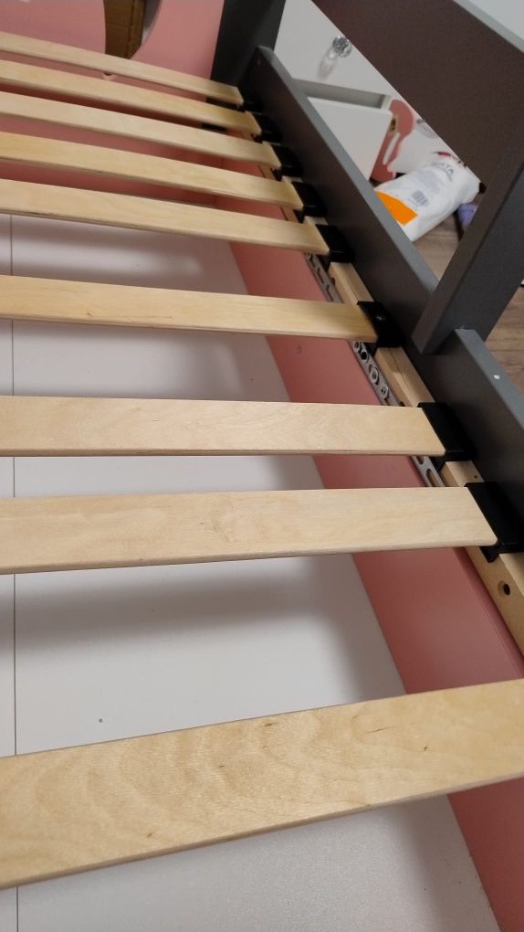 Łóżko dziecięce 80x160 z materacem i szufladą