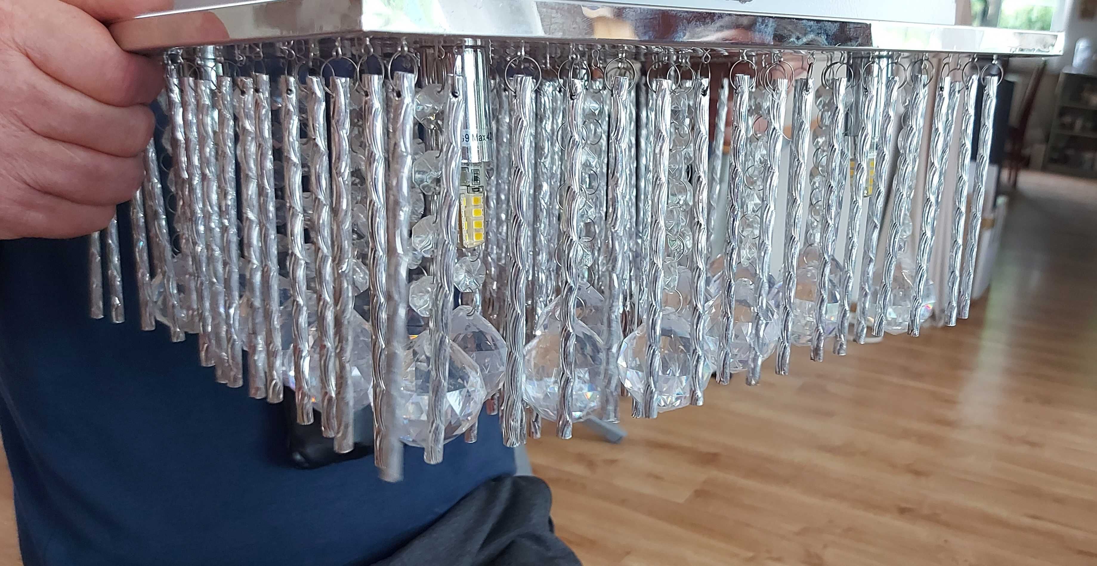 Lampa w stylu glamour