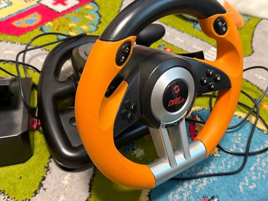 Ігрове кермо педалі Speedlink Drift O.Z. Black-Orange