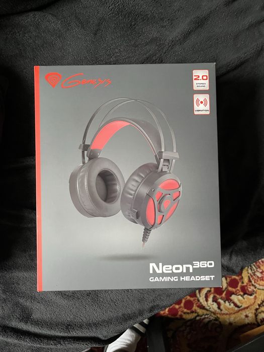 Słuchawki gamingowe neon 360 genesis