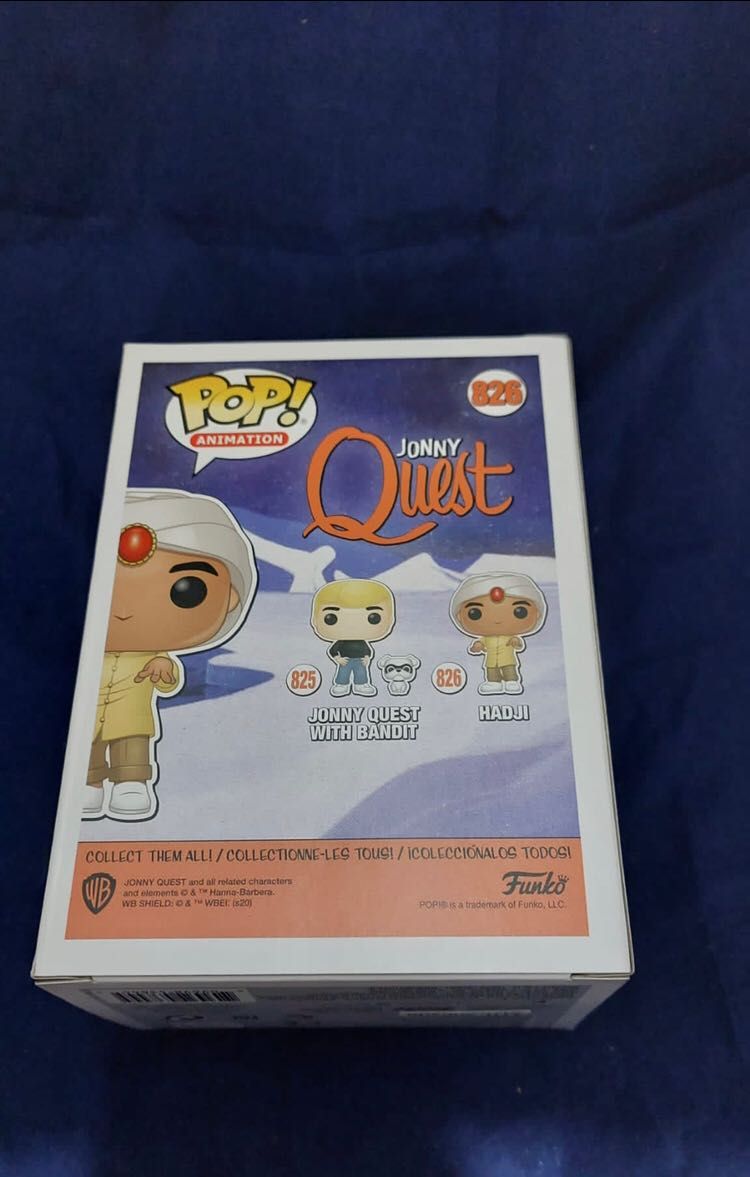 Funko POP! Jonny Quest Hadji 826 Funko limited Hanna-Barbera