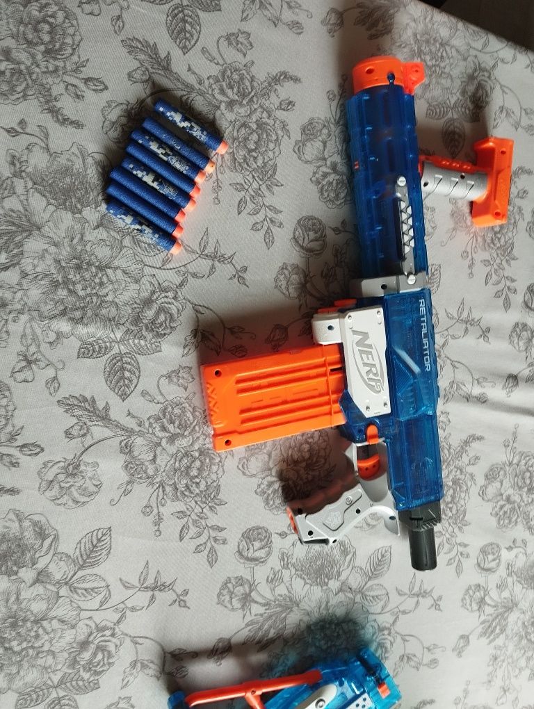 Nerf Retaliator N-Strike elite z magazynkiem możliwość modyfikacji