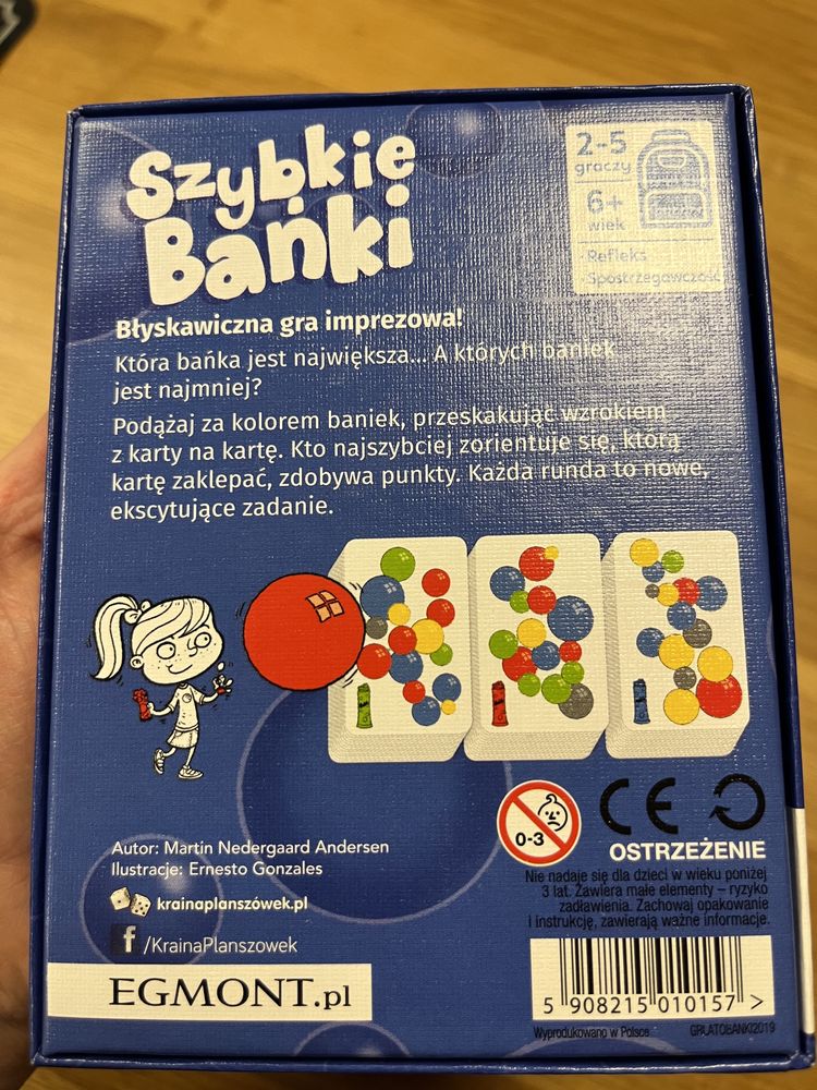 Gra karciana Szybkie Bańki