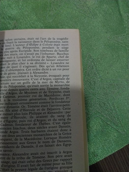 La jeunesse d'Alexandre. Portes incluídos
