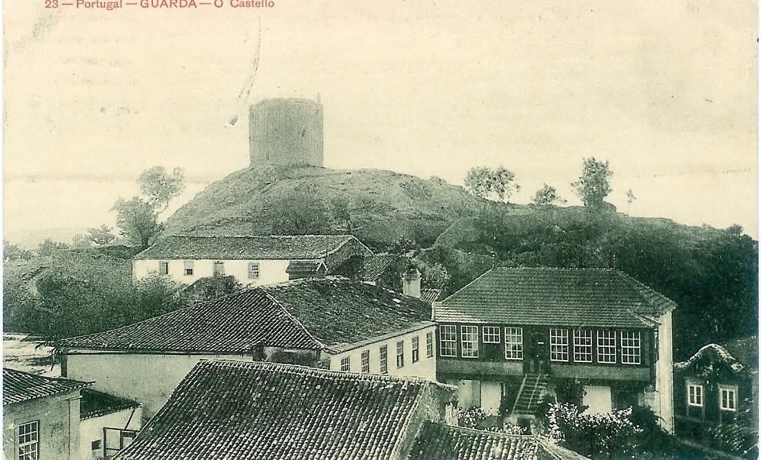 Postal Ilustrado da cidade da Guarda