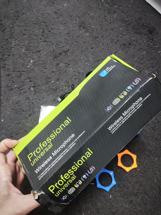 Комплект бездротових мікрофонів UHF 2.4G — новий повний набір