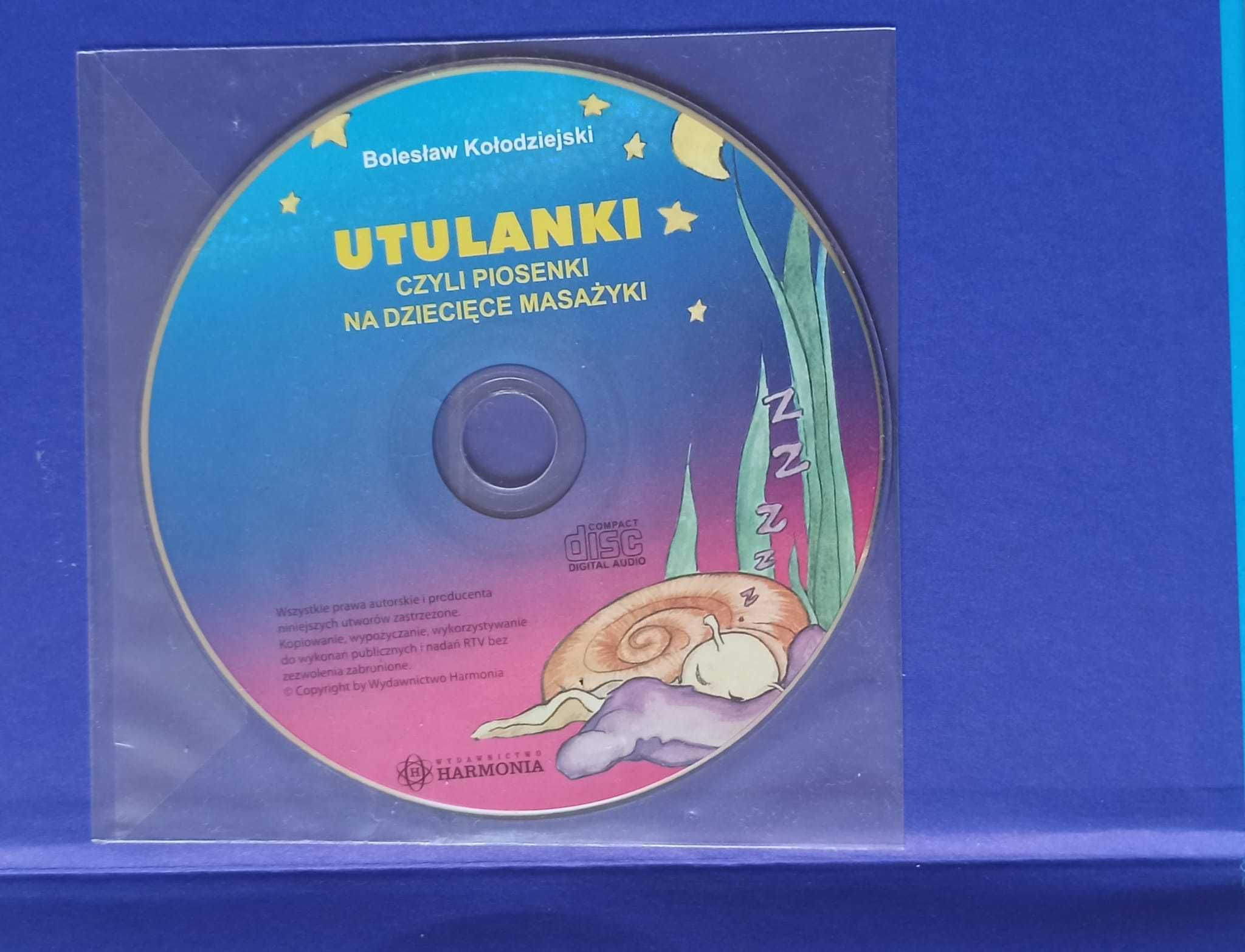2 Książki : Przytulanki i Utulanki + płyta CD