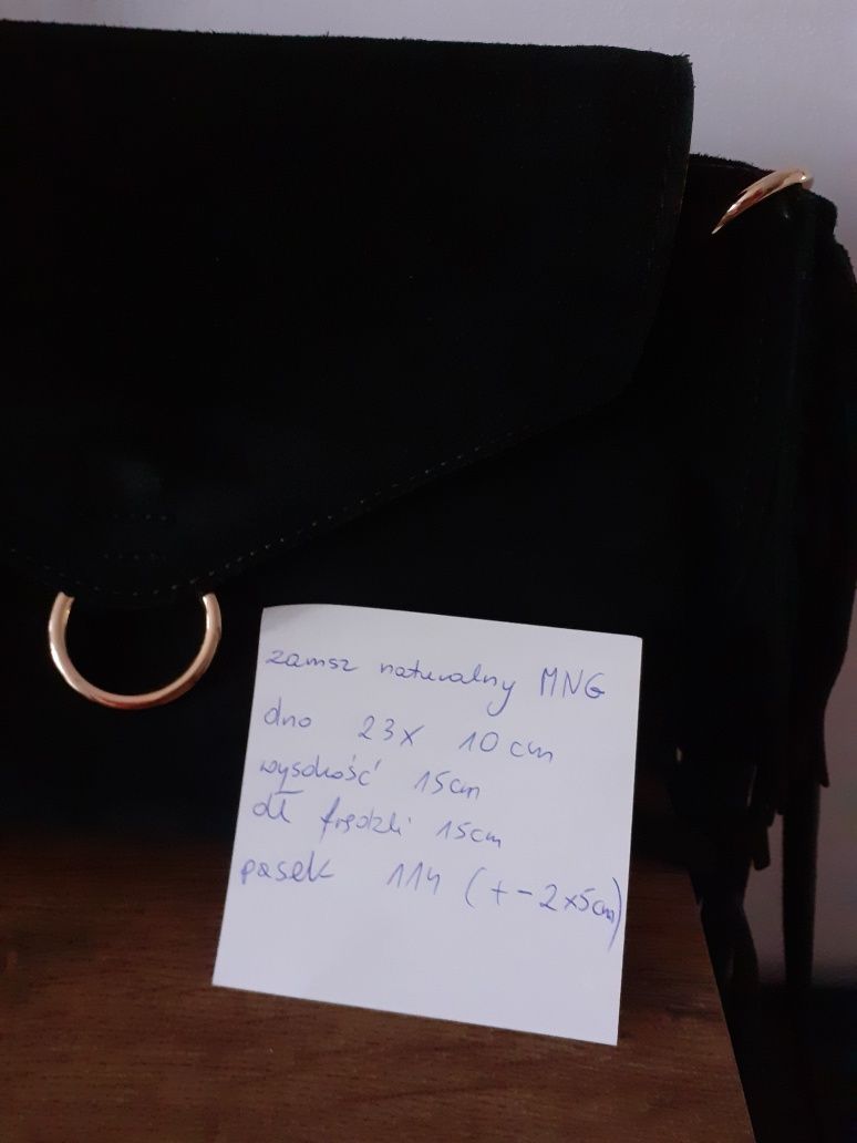 Torebka MNG na ramię  naturalny zmsz
