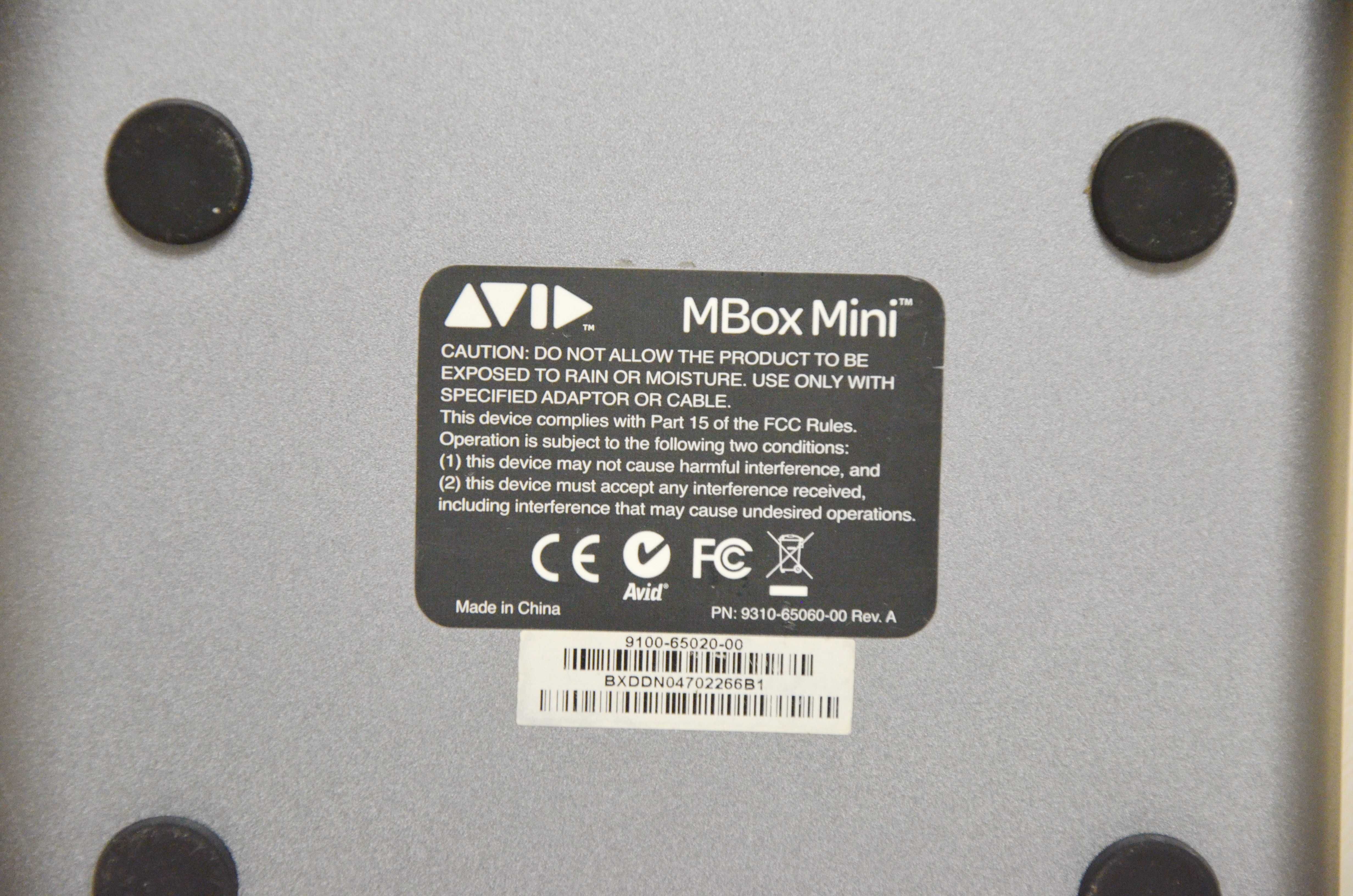 Звуковая карта Avid Mbox Mini