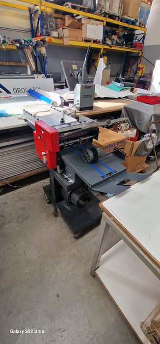 Maquina de picutar e dobrar eurofolding