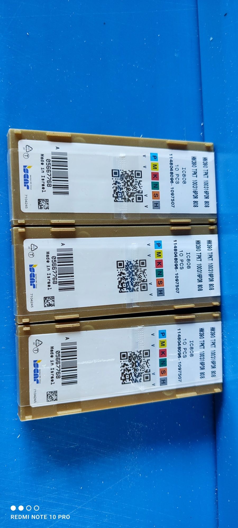 Płytki iscar HM390 TPKT 100316 PDR 808