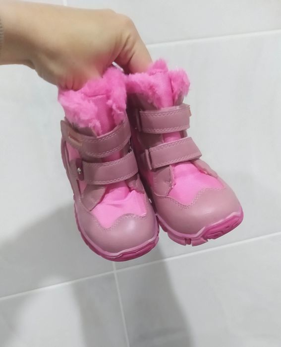 Термоботинки, сапоги для девочек 20-25р