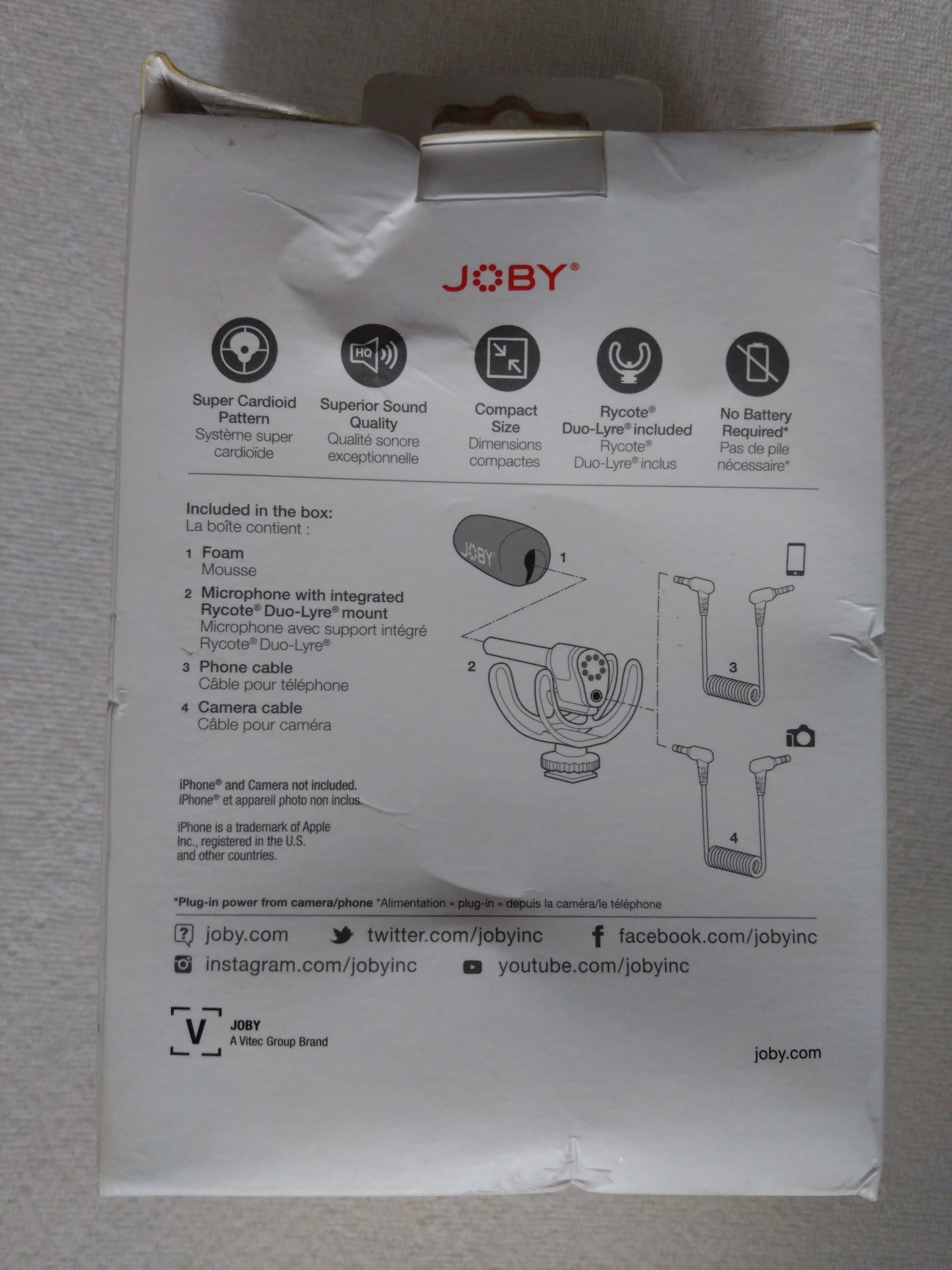 Mikrofon Joby Wavo  NOWY!