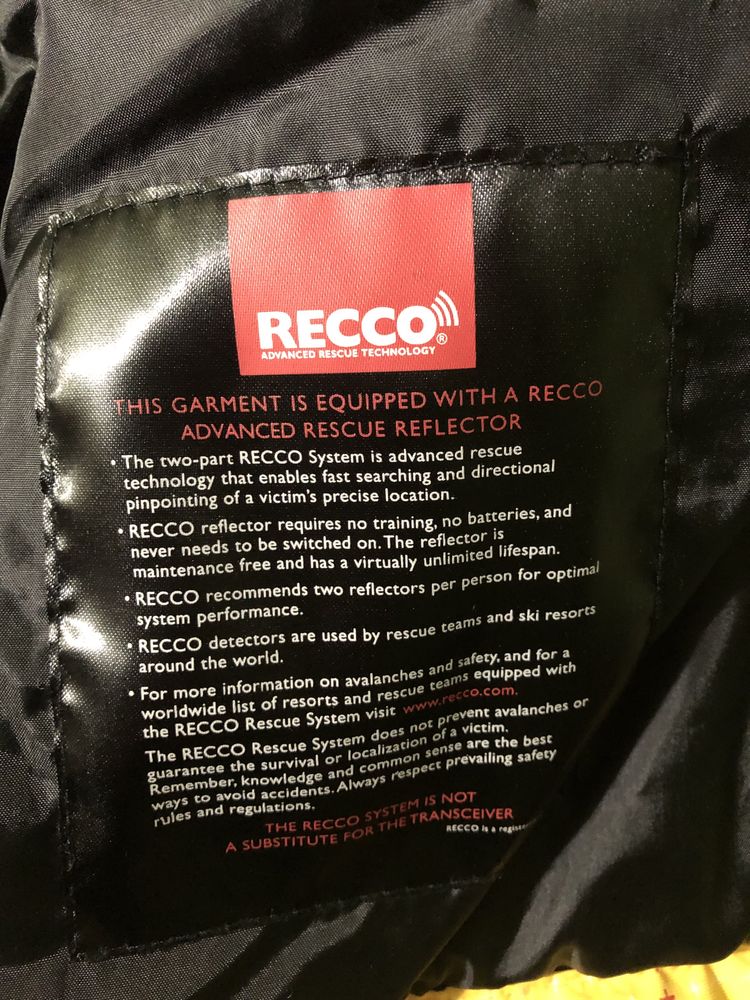 Куртка горнолыжая Recco