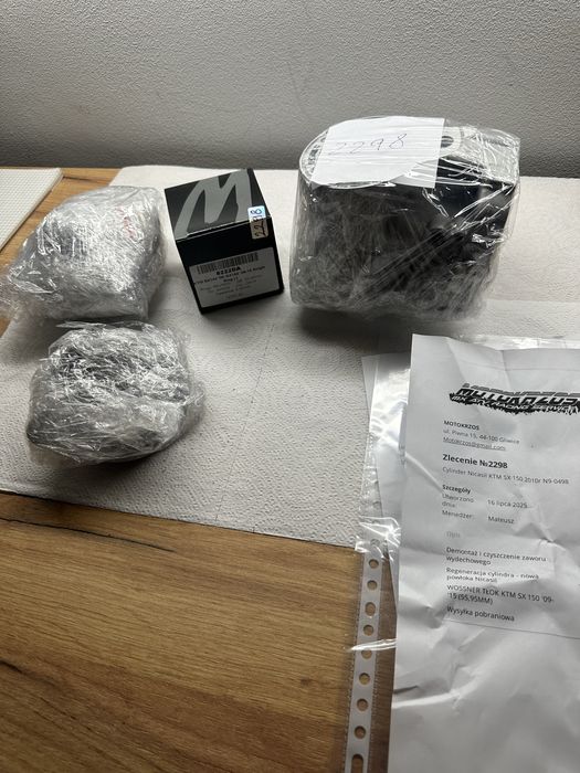 Cross Ktm sx 144 150 Nowy nicasil Cylinder do zalozenia ( 125 )