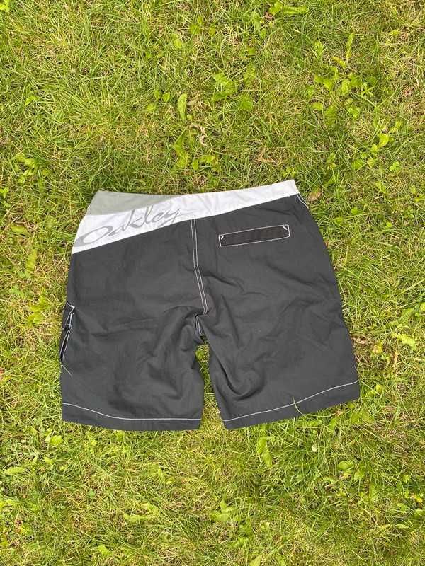 Vintage spodenki Oakley S/M bdb czarny shorty jorts affliction streetw