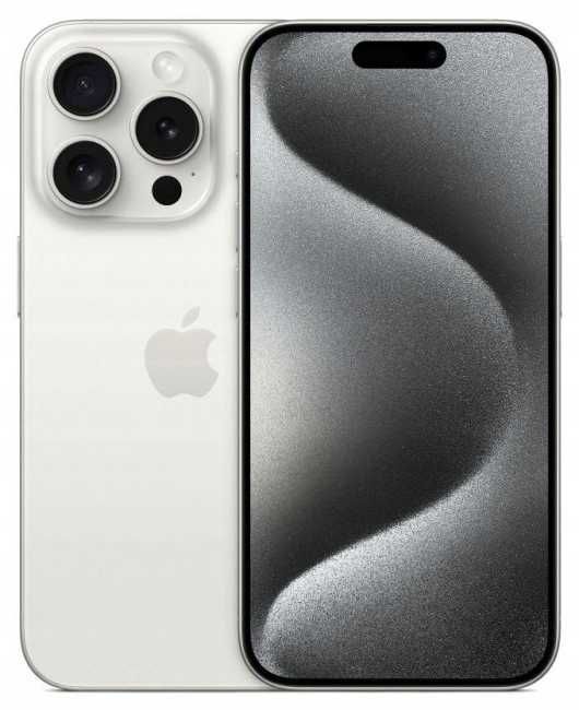 Fabrycznie NOWY Apple iPhone 15 Pro 128 GB biały Gwarancja 12m