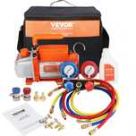 [NOVO] Kit Refrigerante p/ Ar Condicionado • Bomba de Vácuo • 3.5 CFM