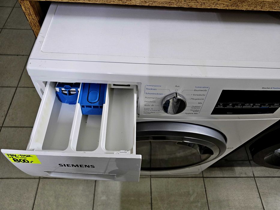 Pralko-suszarka Siemens iQ500 WD15G443 | 7/4kg | gw3mce