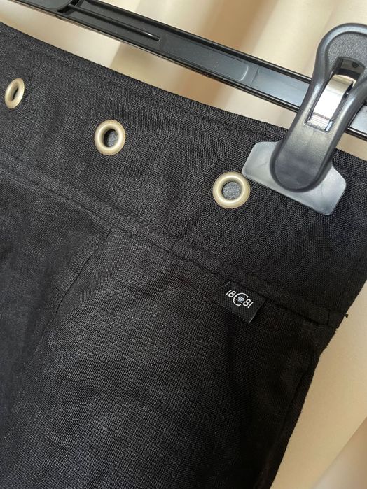 Брюки жіночі Cerruti  лляні чорні