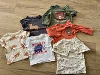 Zestaw ubranek, bluzki/krótkie rękawki/t-shirty, rozmiar 74